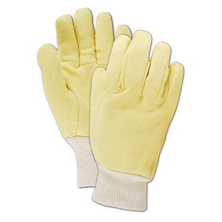 CAROLINA GLOVE Carolina Kevlar Jersey Reversible Work Gloves with Cotton Knit Wrist KV-62104